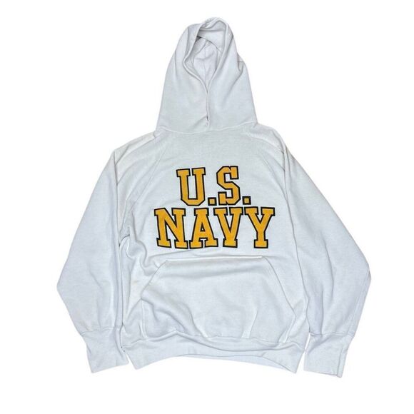 American Vintage 80s US Navy Hoodie Medium - Picture 1 of 6